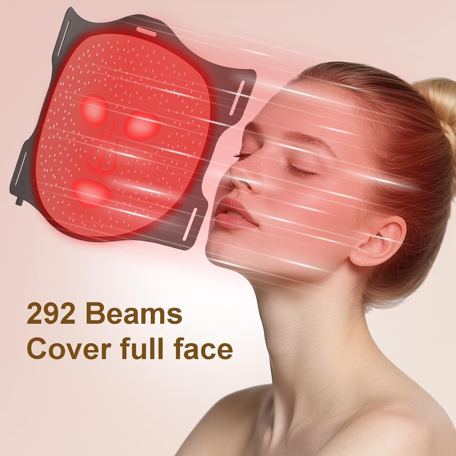 Pro Rejuvenating LED Mask – Red & Infrared Light Therapy for Firm, Radiant, Wrinkle-Free Skin