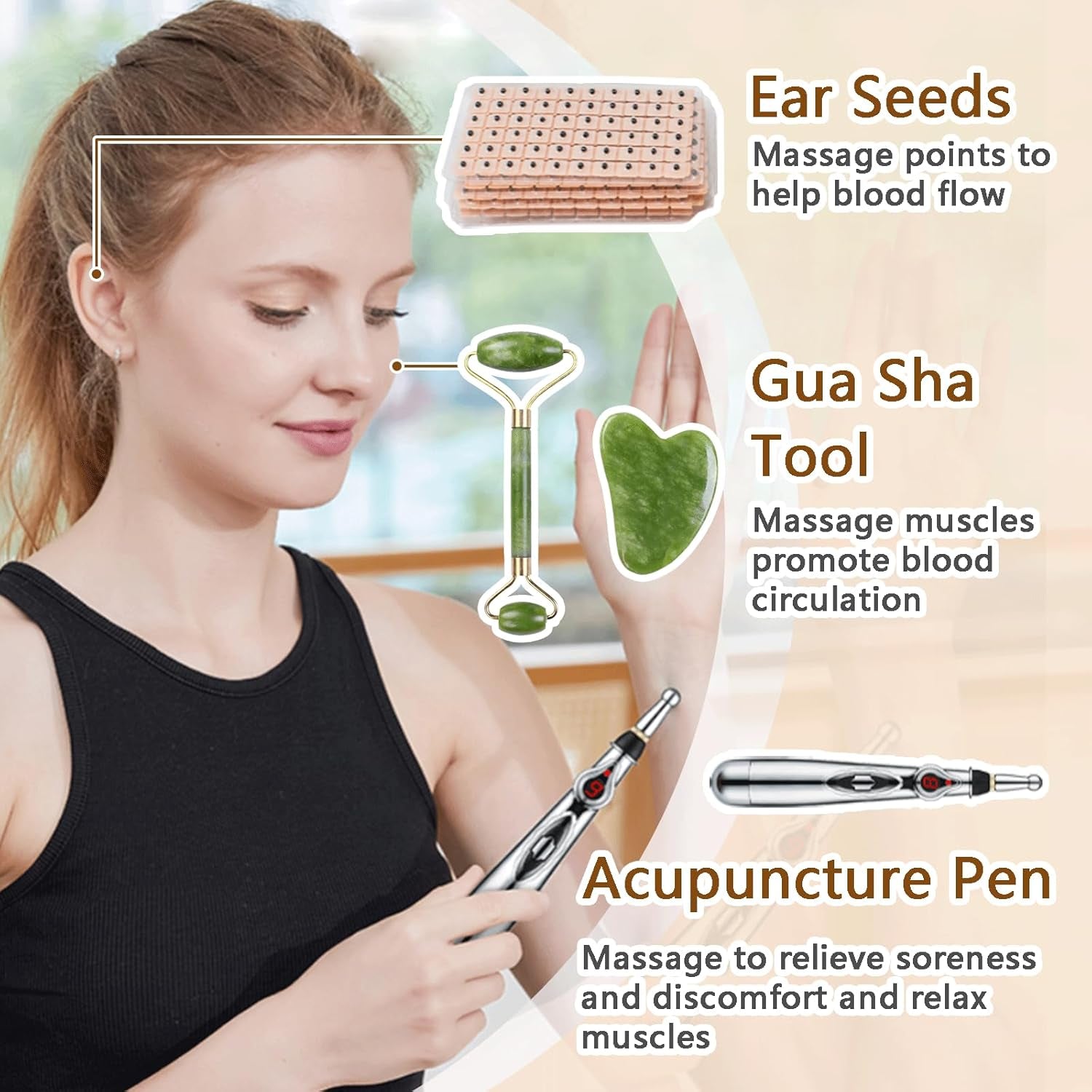 Acupuncture Super Set: 5-Head Electronic 