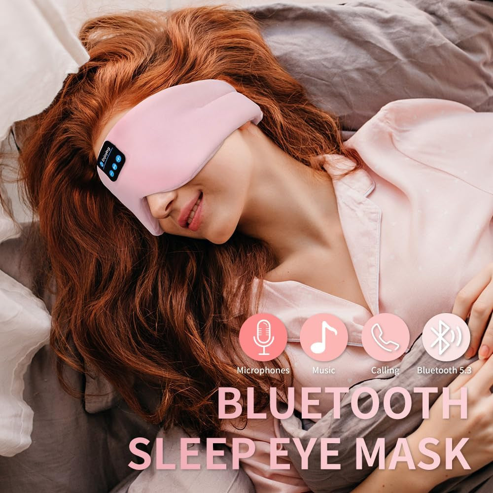 Soft Sleep Eye Mask Bluetooth 