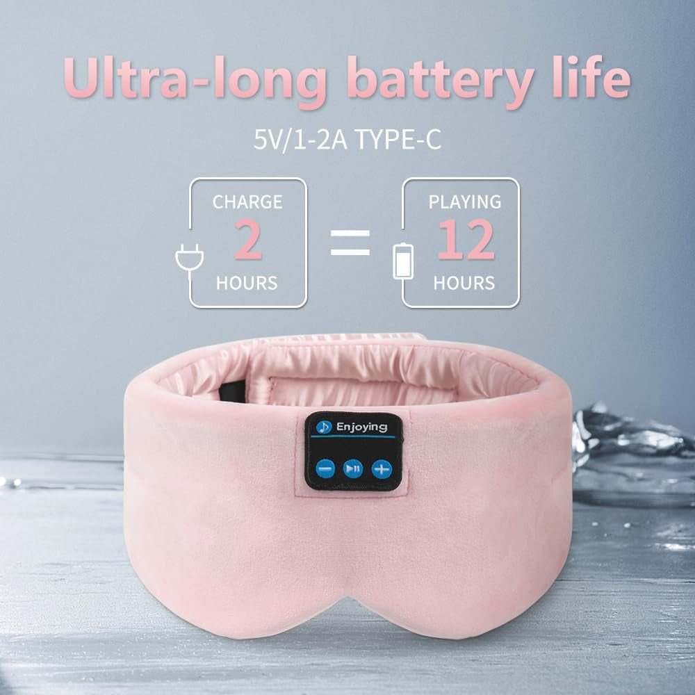 Soft Sleep Eye Mask Bluetooth 